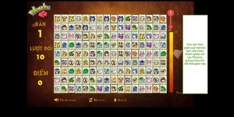 Attractive features of Pikachu game